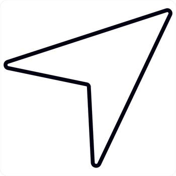 navigation and location design concept in blue color vector