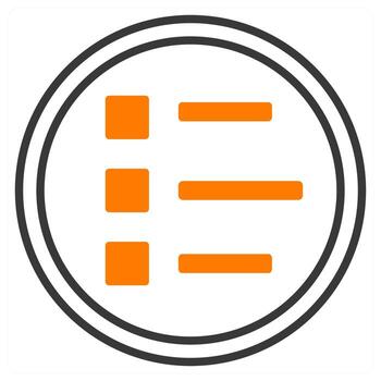 Index ad in orange color vector