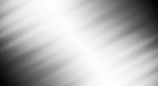 trama de semitonos ola modelo antecedentes con punteado degradado textura. inclinado retro viñeta efecto con sutil tonal transición. vector