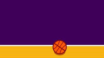 un baloncesto rollos a través de un plataforma, esperando un hábil lanzar dentro el aro, pruebas momento, apuntar, y movimiento precisión en arcada Como se Juega video