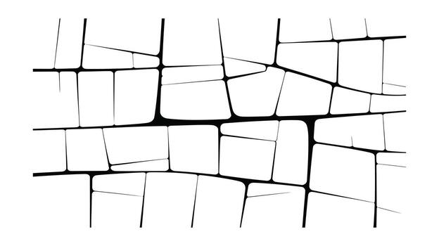 Abstract Black and White Mosaic Pattern Design for Backgrounds, Textures and Creative Graphic Elements, Minimalist and Modern Art vector