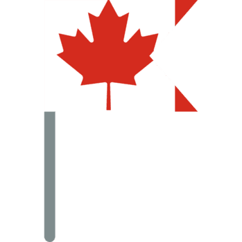 Canada Flag On Crisp Corners png