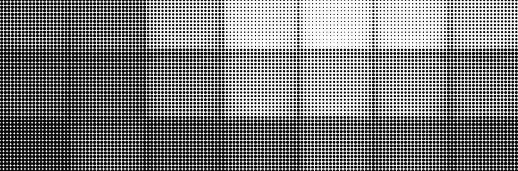 Backdrop with halftone gradient squares. Dot pattern design element perfect for banners posters, collages and digital art projects. vector