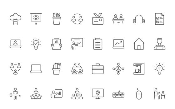 trabajo en equipo íconos colocar. trabajo colaborativo espacio iconos negocio trabajo en equipo, equipo edificio, trabajo grupo, y humano recursos y más. vector