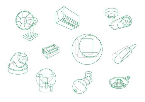 Household or common objects using the form manipulation vector