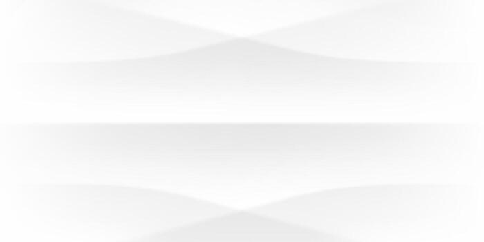 Abstract white wave bg, medical corporate presentation. Subtle grey pattern, cut minimal gray texture. Wavy line sunlight ripple, medicine seamless soft 3d shadow overlay. Science curved simple wall vector