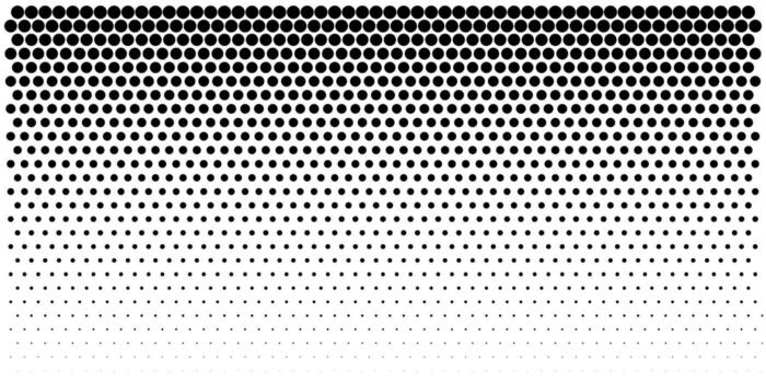 conectado puntos bg. orgánico patrón, geo alivio píxel desteñir. punteado circulo ruido, enrejado resumen textura. ondulado formar de ciber geométrico partícula. gota rociar medio tono red. tecnología mosaico dispersar vector