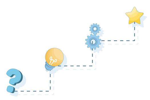 Flat illustration of business success target. Achieving company goals through efficient strategy, proper planning, and effective teamwork for sustainable growth and achievement. vector