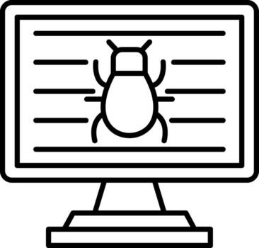 Debugging Icon Code Bug Fix vector