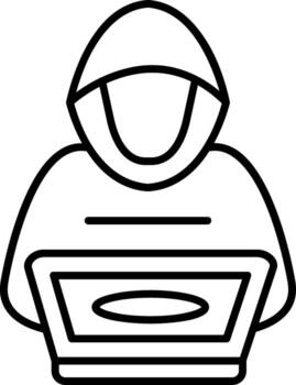 Hacker Icon Security Cyber Threat vector