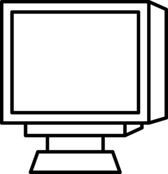 calcular escritorio ordenador personal tecnología vector