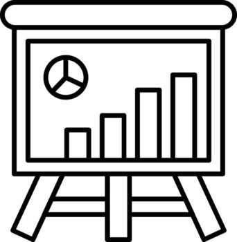 Statistics Icon Data Graph Analytics vector