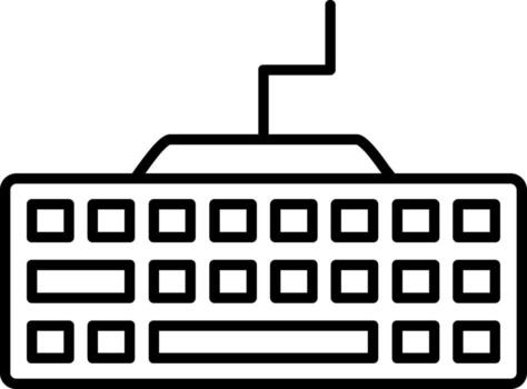 Keyboard Icon Typing Input Computer vector