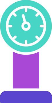 Meter three use icon measure scale gauge vector