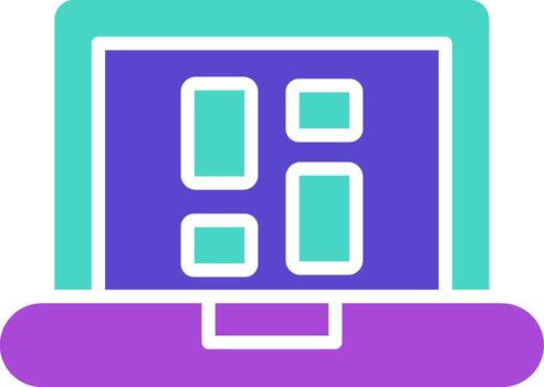 Layout three use icon design template structure vector