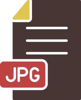 Jpg File Format three use icon image file photo vector