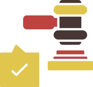 responsabilidad dos color icono responsable responsable culpa vector