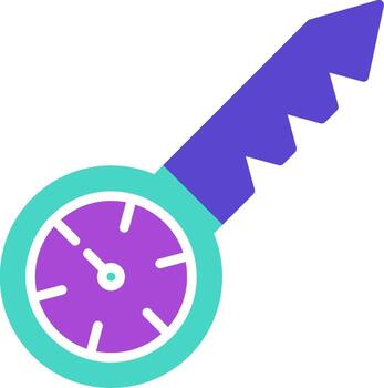 One Time Password two color icon otp security code vector