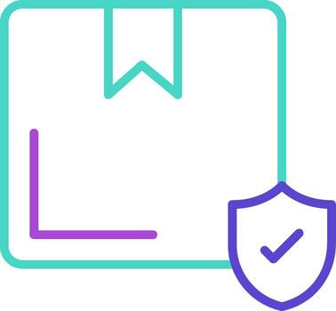 Protected Minimal style Artifex secure safe lock vector