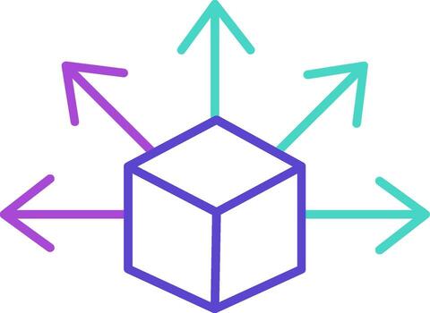 descentralizado colección de palabras clave ese desbloquear tu icono cripto blockchain abierto vector