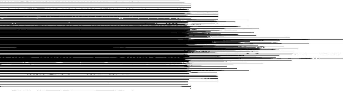 A black and white image of a line with a few lines vector
