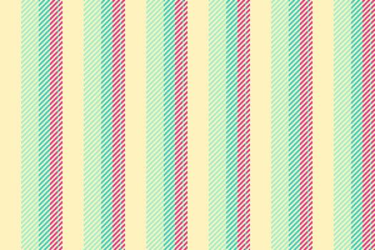 Pastel striped pattern. Seamless textile design featuring textured bands of teal and rose on a cream background. Ideal for backgrounds, prints and web design. vector