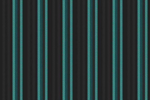 Throw fabric background seamless, layout stripe lines. Barvest vertical textile texture pattern in black and grey colors. vector