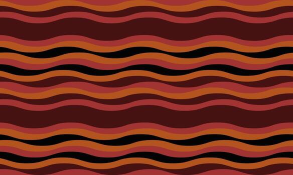 resumen ondulado rayas modelo en calentar otoñal tonos Perfecto para temática de otoño diseños, textiles, embalaje, o sitio web antecedentes. el ondulante líneas crear un dinámica, energético sentir. vector