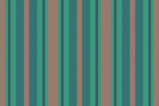 Classic striped pattern in teal, green, and brown. Herringbone texture adds depth. Versatile for backgrounds, textiles, or graphic design. vector