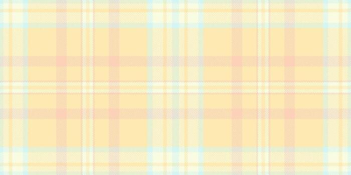 Preppy fabric check textile, repeatable patterns background pattern. Infinity plaid tartan texture seamless in light and moccasin colors. vector