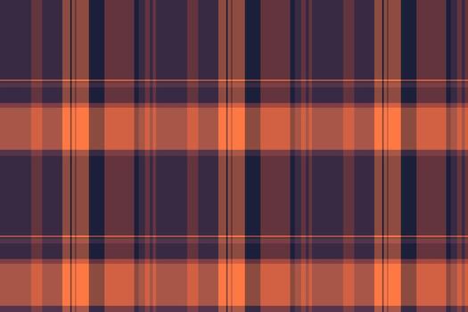 cálido, acogedor tartán modelo en profundo morados y vibrante naranjas ideal para antecedentes, textiles, o agregando un rústico, otoñal toque a diseños versátil y elegante. vector