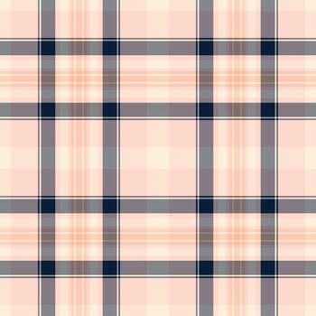 Display pattern check background, customize texture textile seamless. Costume fabric tartan plaid in light and grey colors. vector