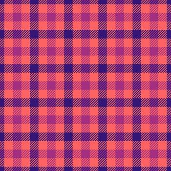 podio tela patrón, tipo textil antecedentes tartán. colorante sin costura textura tartán cheque en rojo y del regimiento colores. vector