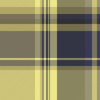 sin costura tartán modelo con calmante amarillo y Armada matices Perfecto para textil diseño, antecedentes, o agregando un toque de rústico elegancia a ninguna proyecto. vector