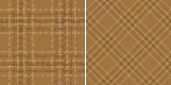 Classic plaid patterns showcase timeless elegance. Two variations offer versatile applications for textile design, backgrounds, and creative projects. vector