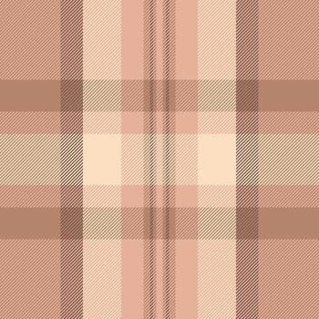 Stylish plaid pattern in warm neutral tones. Seamless texture suitable for textiles, backgrounds, or adding a cozy, classic touch to graphic designs. vector