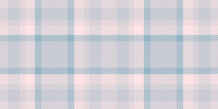 espina de pescado textil tartán tela, capa tartán textura. mejora sin costura antecedentes cheque modelo en blanco y brumoso Rosa colores. vector