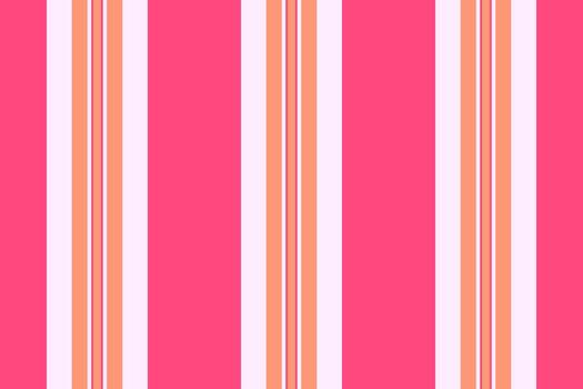 Vibrant vertical stripes in pink, peach, and white create a playful, eyecatching background. Perfect for textiles, web design, or adding a pop of color to any project. vector