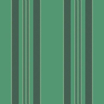 verde a rayas modelo. textil diseño en vertical líneas. un clásico y versátil textura Perfecto para antecedentes, moda, y creativo proyectos vector