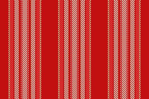 Vibrant red and white stripe pattern. Textile design, perfect for backgrounds, fabrics, apparel and creative projects. Festive, bold and eyecatching texture. vector