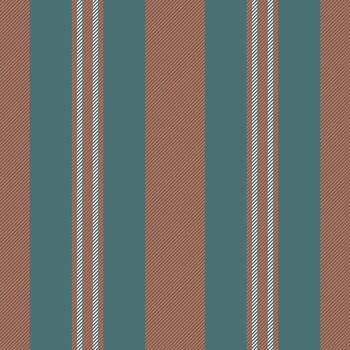 Ceremony stripe background , youth fabric seamless lines. Turquoise vertical texture textile pattern in cyan and red colors. vector