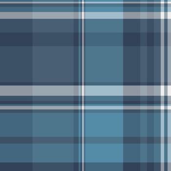 Subtle plaid pattern in cool blues and grays. Versatile graphic for backgrounds, textiles, or web design. Evokes calmness, order, and classic style. vector