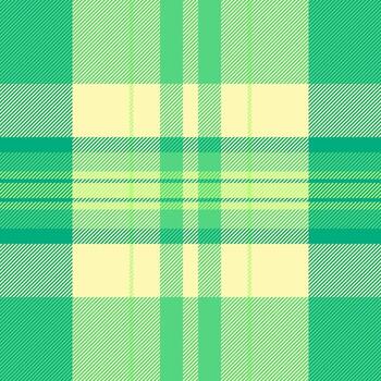 cuerda textil sin costura tartán, Rico modelo antecedentes. túnica cheque tela textura tartán en verde y ligero colores. vector