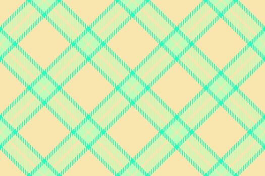 clásico tartán modelo en suave verde azulado y beige. versátil textura para antecedentes, textiles, o diseño elementos. evoca antiguo, comodidad y elegante encanto. vector