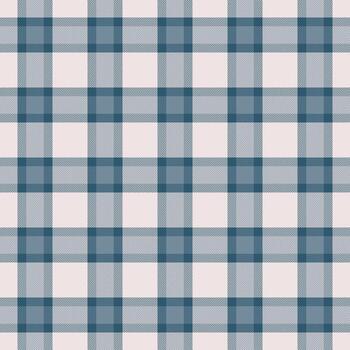 Classic plaid pattern, stylish design. Repeating seamless blue and pink texture perfect for textile, background, or apparel projects. Versatile backdrop. vector