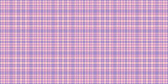 Soft pastel pink and purple plaid pattern. Ideal for backgrounds, textile design, or website themes. Subtle and elegant, this repeating texture offers a versatile aesthetic. vector