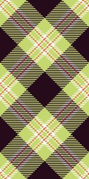 Complexity texture seamless textile, post pattern background. Valentine tartan fabric check plaid in lime and black colors. vector