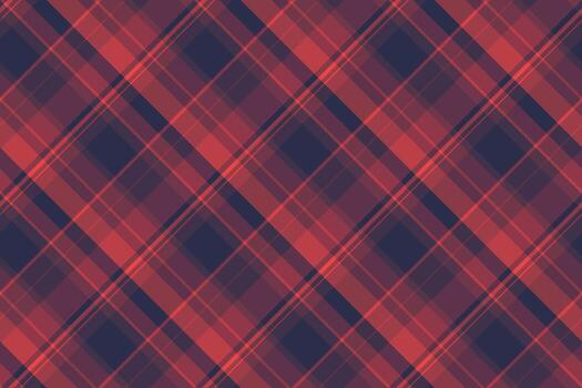 Elegant plaid pattern in red navy. A versatile textile background for fashion, web design, or print. Evokes comfort classic style. vector