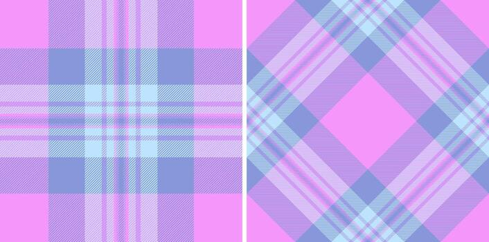 antecedentes modelo sin costura de tartán tela textil con un textura cheque tartán . conjunto en de moda colores. Manteles diseño ideas vector