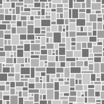 Abstract square shape seamless pattern vector